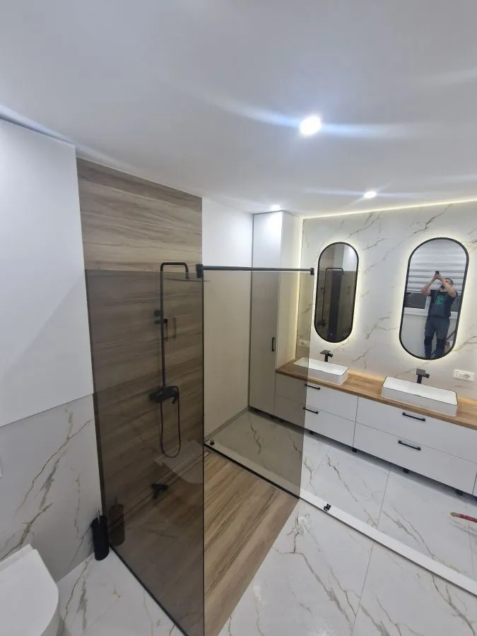 LED ogledalo po mjeri u kupatilu, izrada StakloDom